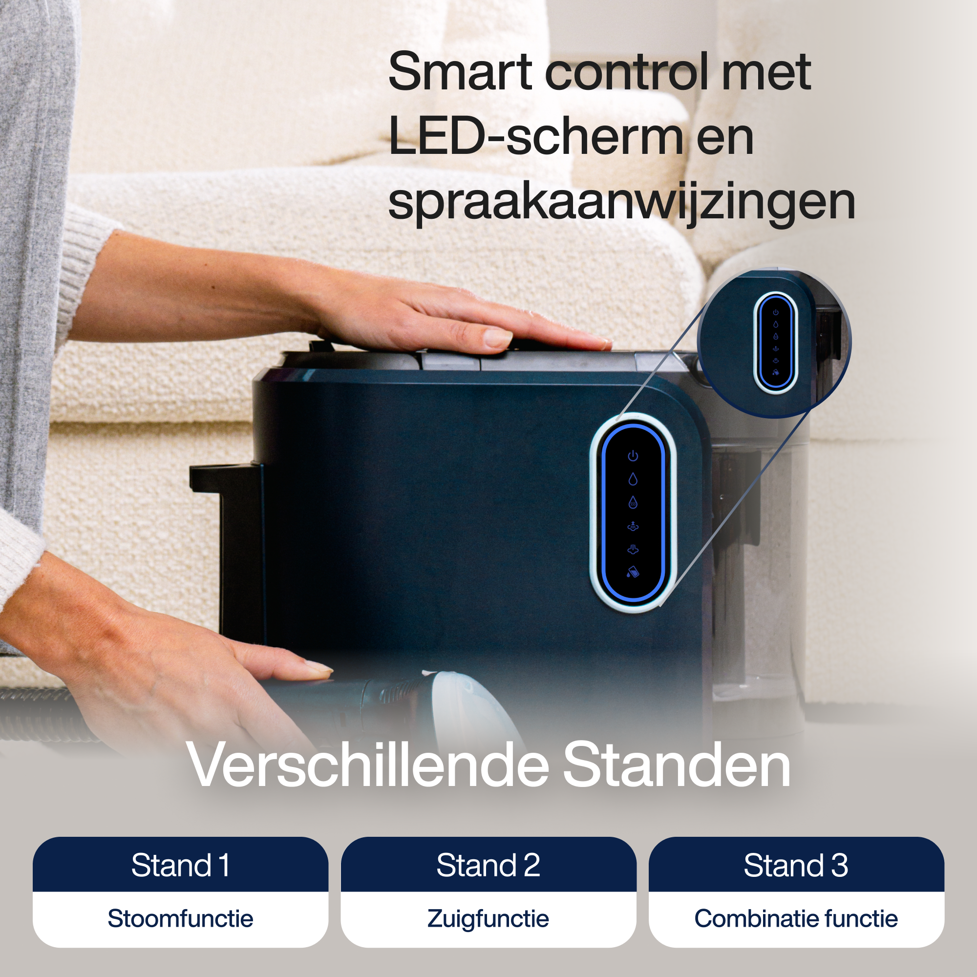 Vlekkenreiniger PowerClean Pro + 2 Solution Sprays