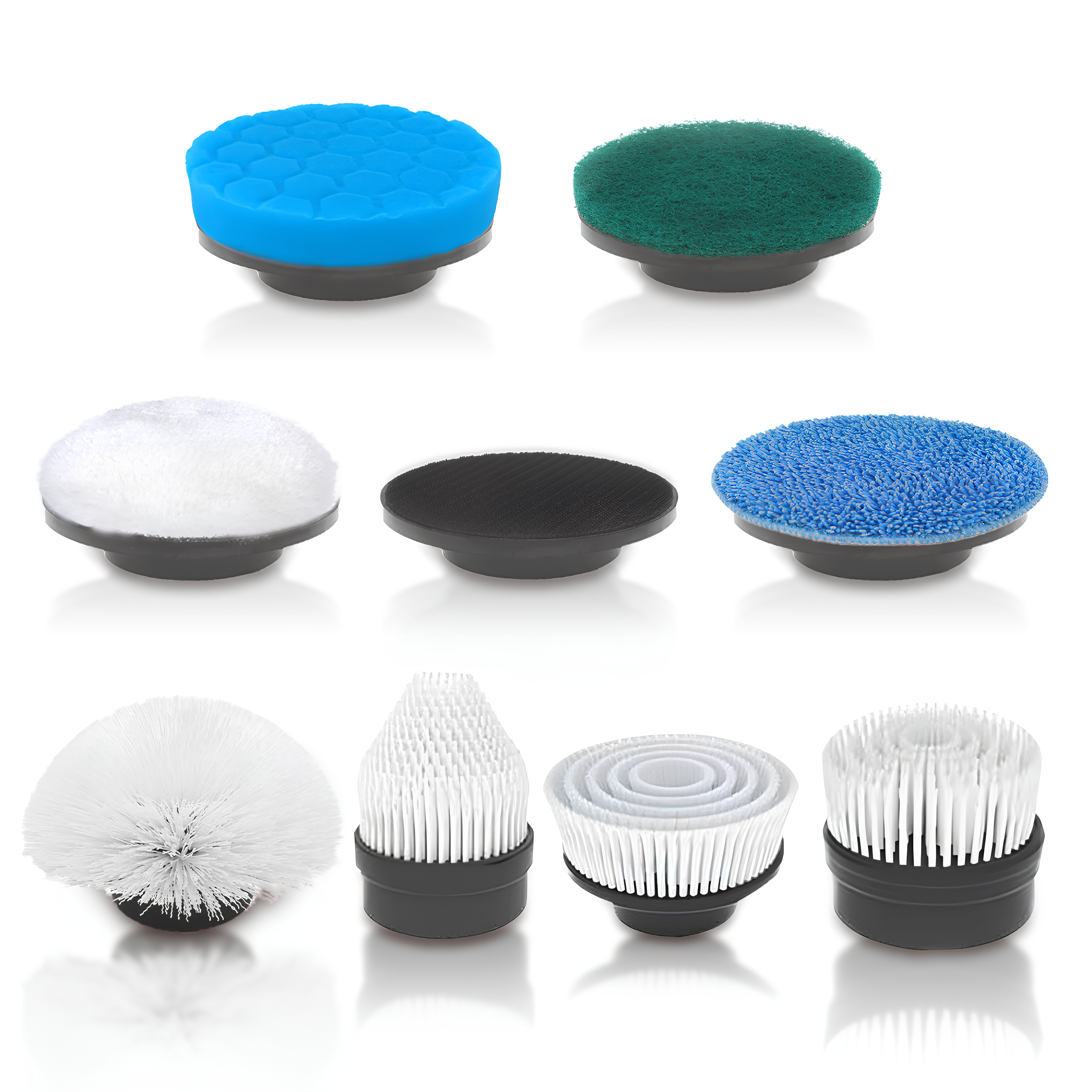 Schrobborstel NanoPro - Opzetstukken